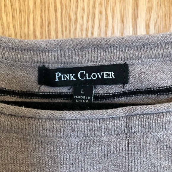 EUC Pink Clover Sweater - Picture 3 of 4